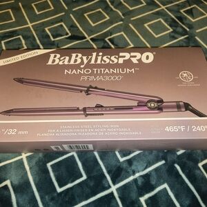 BaBylissPRO Nano Titanium Flat Iron